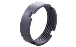 LBE Unlimited ARCNUT Castle Nut  4140 Steel Black Phosphate AR-15