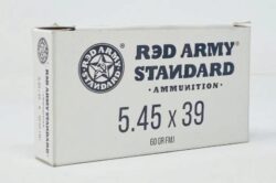 Red Army Standard AM3372 Rifle  5.45x39mm 60 gr Full Metal Jacket (FMJ) 20 Bx/50 Cs