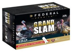Federal PFCX156F5 Premium Grand Slam 12 Gauge 2.75 1 1/2 oz 1200 fps 5 Shot 10 Bx/25 Cs