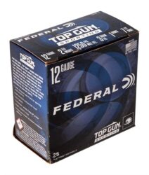 Federal TGS12875 Top Gun  12 Gauge 2.75 1 oz 1250 fps 7.5 Shot 25 Bx/10 Cs