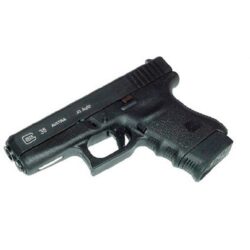 Pearce Grip PG36 Grip Extension  made of Polymer with Black Finish for Glock 36