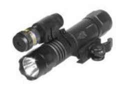 UTG LED FLSHLGHT W/ADJST RED LASR QD