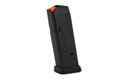 Magpul MAG550-BLK PMAG GL9 15rd 9mm Luger Compatible w/Glock 19 Black Polymer