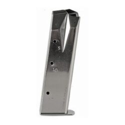 Mec-Gar MGRP8517N Standard  Nickel Detachable 17rd 9mm Luger for Ruger P95/P85/P89/P93/P94