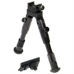 UTG TL-BP28S Shooter's SWAT Bipod Matte Black 6.2-6.7 Aluminum