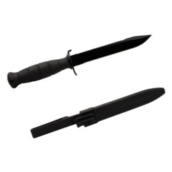 Glock KB17281 Field  7 Fixed Clip Point Plain/Saw Black High Carbon Steel Blade/ Black Textured Trimond Polymer Handle