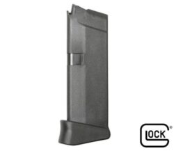 Glock MF08855 G43  6rd 9mm Luger, Black Polymer, Extended