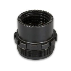 Yankee Hill 3060 Phantom QD Adapter 1-3/8-24 tpi, Black Stainless Steel