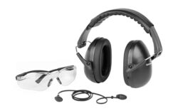 Safariland 1348650 Impulse Range Kit Ultra-Compact Earmuffs, Foam Impulse Hearing Protection, HD Flex Protective Eyewear