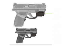Crimson Trace 0101820 Laserguard  5mW Green Laser with 532nM Wavelength & Black Finish for Springfield Hellcat