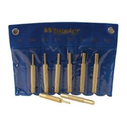 WHEELER 8-PC BRASS PUNCH SET