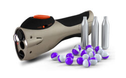 PepperBall 705010341 Mobile Self Defense  Range Up to 40 ft. 9 X 2-5/16 X 2-9/16 Black/Gray