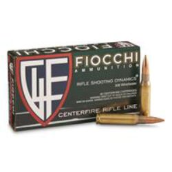 Fiocchi 308A Range Dynamics  308 Win 150 gr Full Metal Jacket Boat-Tail (FMJBT) 20 Per Box/10 Cs
