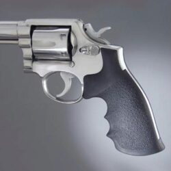 Hogue 10000 Monogrip  Black Rubber with Finger Grooves for S&W K, L Frame with Square Butt