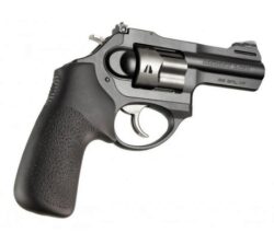 Hogue 78030 Tamer  Black Rubber Cushion Grip without Finger Grooves for Ruger LCR, LCRx
