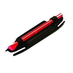 HiViz BB2005 Birdbuster Magnetic Front Sight  Black | Green & Red  Fiber Optic