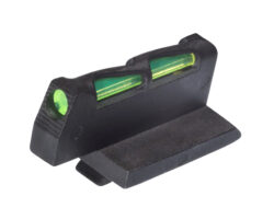 HiViz GPLW01 Ruger GP100 LiteWave Front Sight  Black | Green Interchangeable Fiber Optic