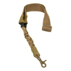 NcStar AARS1PT Single Point Sling  1.50 W x 44-60 L Adjustable Bungee Tan Nylon