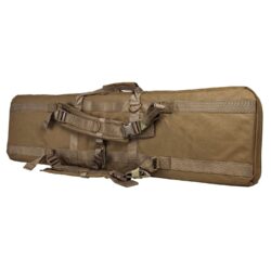 NcStar CVDC2946T42 VISM Double Carbine Case Tan PVC Nylon with Foam Padding, Lockable Zippers, Pockets & MOLLE Webbing  42 L x 13 H Interior Dimensions