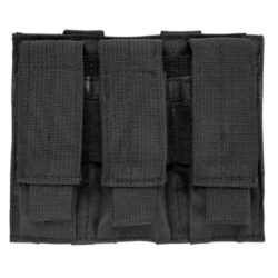 NcStar CVP3P2932B Triple Mag Pouch  Black Nylon