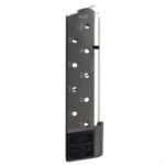 CMC Products 15150 Power Mag  Stainless Steel with Black Base Pad Detachable 10rd 45 ACP for 1911