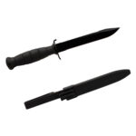 Glock KB17281 Field  7 Fixed Clip Point Plain/Saw Black High Carbon Steel Blade/ Black Textured Trimond Polymer Handle