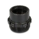 Yankee Hill 3060 Phantom QD Adapter 1-3/8-24 tpi, Black Stainless Steel