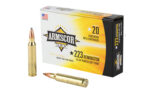 Armscor AC2232N USA Competition 223 Rem 55 gr, Pointed Soft Point (PSP), 20 Per Box/ 50 Cs