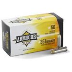 Armscor FAC3576N USA Competition 357 Mag 158 gr Full Metal Jacket (FMJ) 50 Per Box/ 20 Cs