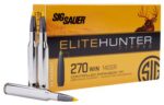 Sig Sauer E270TH220 Elite Hunter Tipped  270 Win 140 gr 2950 fps Controlled Expansion Tip
