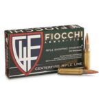 Fiocchi 308A Range Dynamics  308 Win 150 gr Full Metal Jacket Boat-Tail (FMJBT) 20 Per Box/10 Cs