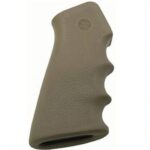 Hogue 15003 OverMolded Grip Desert Tan Rubber with Finger Grooves for AR-15, M16