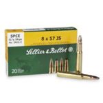 Sellier & Bellot SB857JSB Rifle  8x57 JS 196 gr Soft Point Cut-Through Edge (SPCE) 20 Per Box/20 Cs