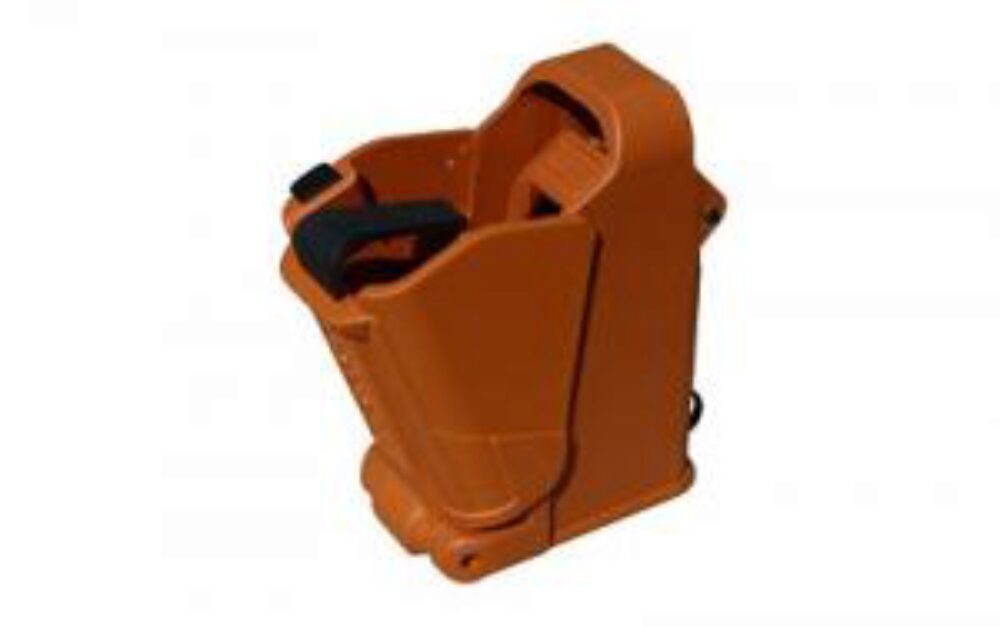 Maglula UP60BO UpLULA Loader & Unloader Double Stack Single Stack Orange Polymer 9mm Luger 45 ACP Pistols