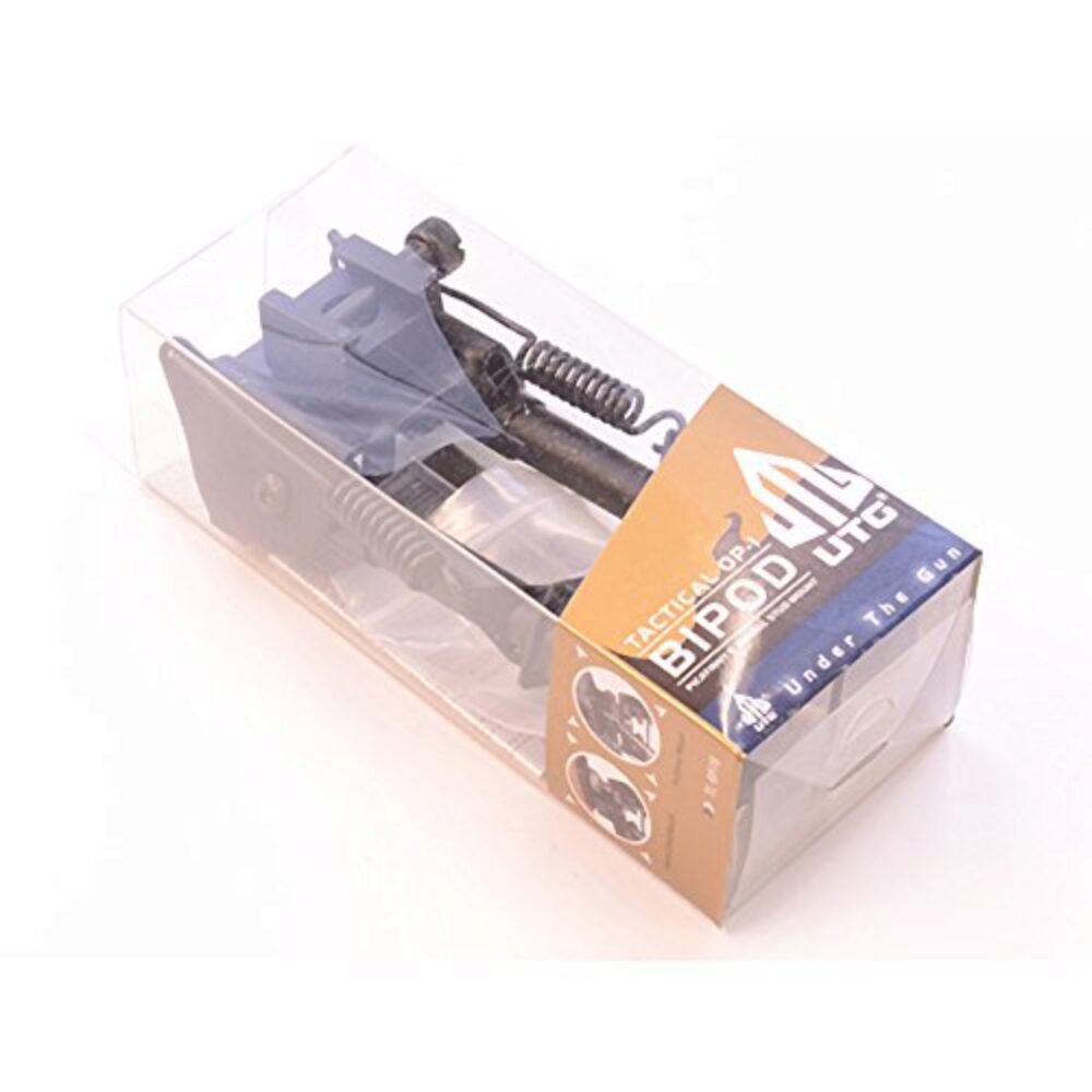 UTG TLBP78 Tactical OP Bipod Black 6.1-7.9 Aluminum/Steel