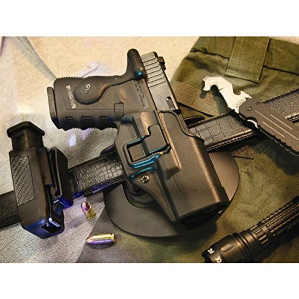 Blackhawk, Serpa CQC OWB holster, Belt or Paddle option, Walther P99, Right, Black