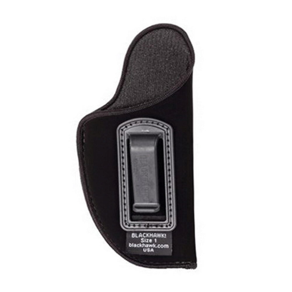 Blackhawk,  IWB, Size 04, Black Suede, Small Autos .22-.25 Cal. Left, Hand