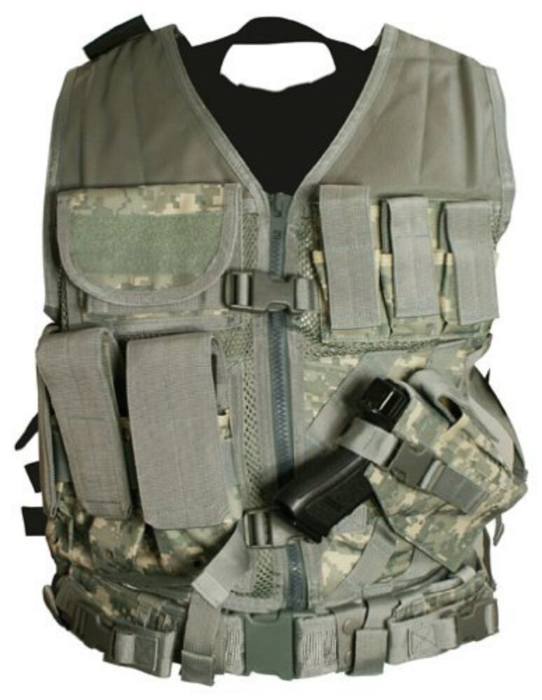 NCSTAR TACTICAL VEST MED-2XL DGTL