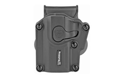 Bulldog Cases, Max Multi-Fit Polymer Holster w/ Paddle, Left Hand, Black
