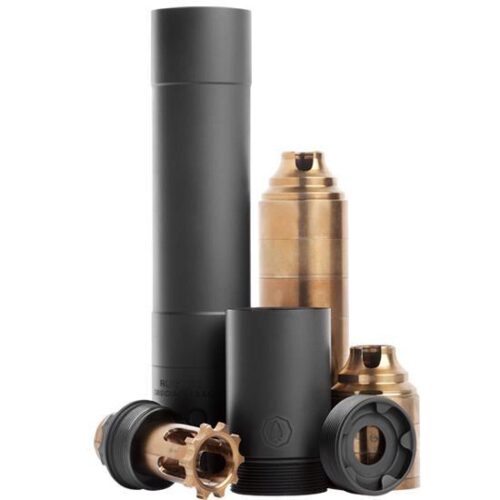 Rugged Suppressors Obsidian 45, 45ACP Includes .578X28 Piston BLK