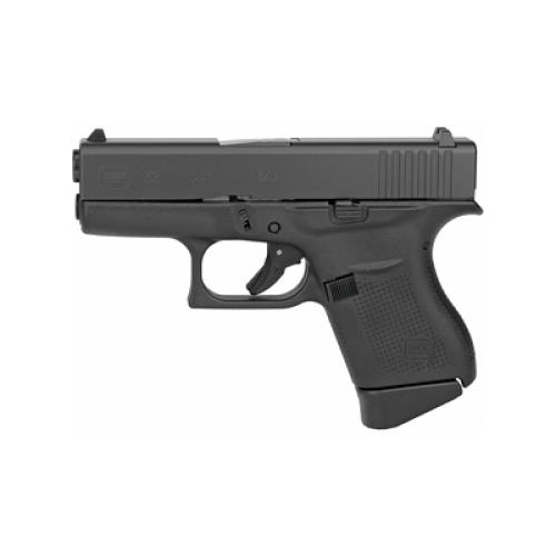 GLOCK G43 9MM 3.41" SUBCOMPACT 2X6RDs MAG BLK
