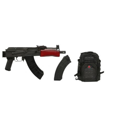CA Cugir Mini Draco 7.62X39MM 4X30RD MAGS RED PIC RAIL