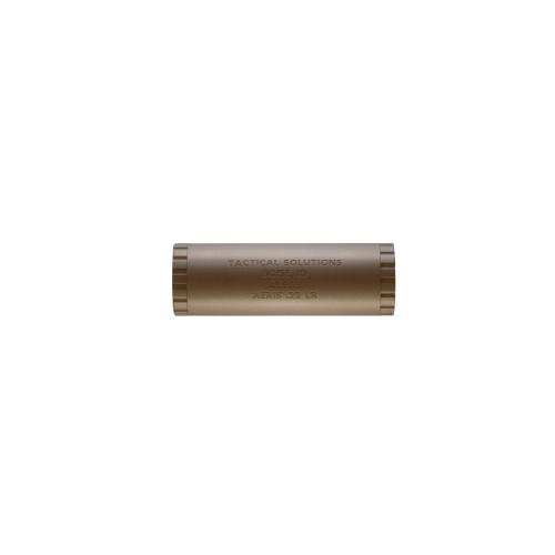 TacSol Aeris 22 LR Rimfire Micro Suppressor FDE .22LR, .17HM2, .22WMR, .17HMR AND .17WSM