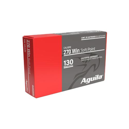 AGUILA 270 WIN 130GR SP 20RD BOX