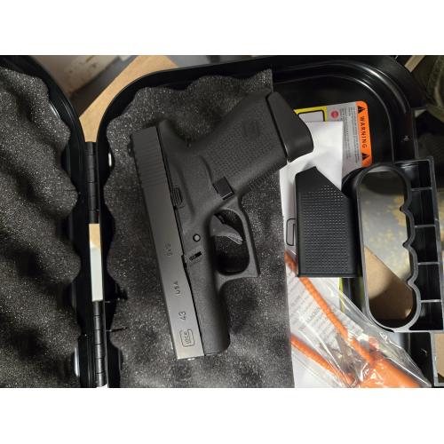 USED Glock 43 9MM 1x6RD Magazine SC NS