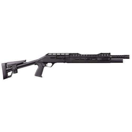 Panzer Arms EG240 Tactical 12GA 18.5" 3" Chamber 5 Rds BLK 