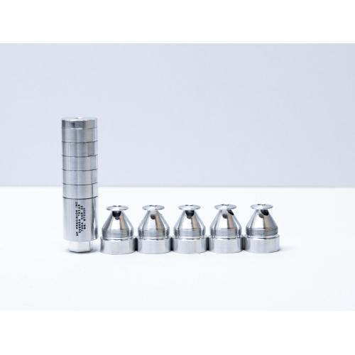 Tuna Cans .22 S Silencer 5 Baffle Stainless Steel
