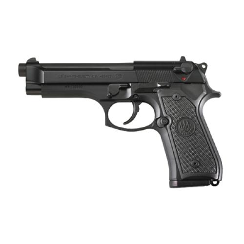 BERETTA M9 9MM 4.9" 2x15RD Magazine Ambi Safety BLK