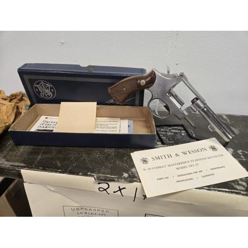 USED Smith & Wesson Model 67 38SPC 4" 6 Shot