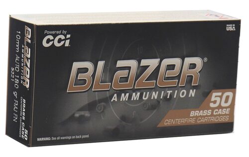 BLAZER BRASS 10MM 180GR FMJ 50RDS BOX